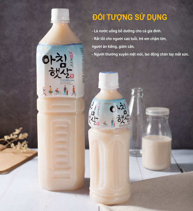 Nước Gạo Rang Woongjin Hàn Quốc là thức uổng bổ dưỡng được chiết xuất từ lúa trồng tự nhiên, là loại nước uống truyền thống của Hàn Quốc ....