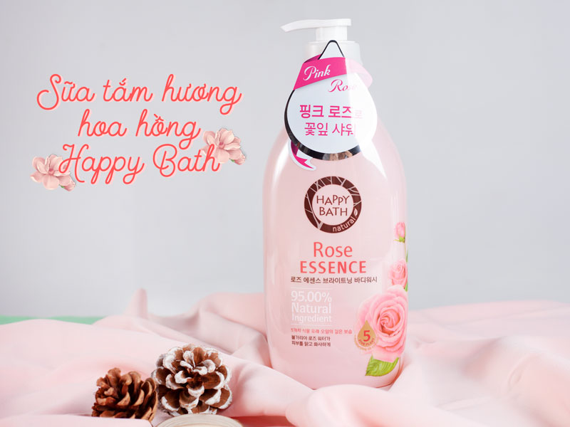 Sữa Tắm Hương Hoa Hồng Happy Bath